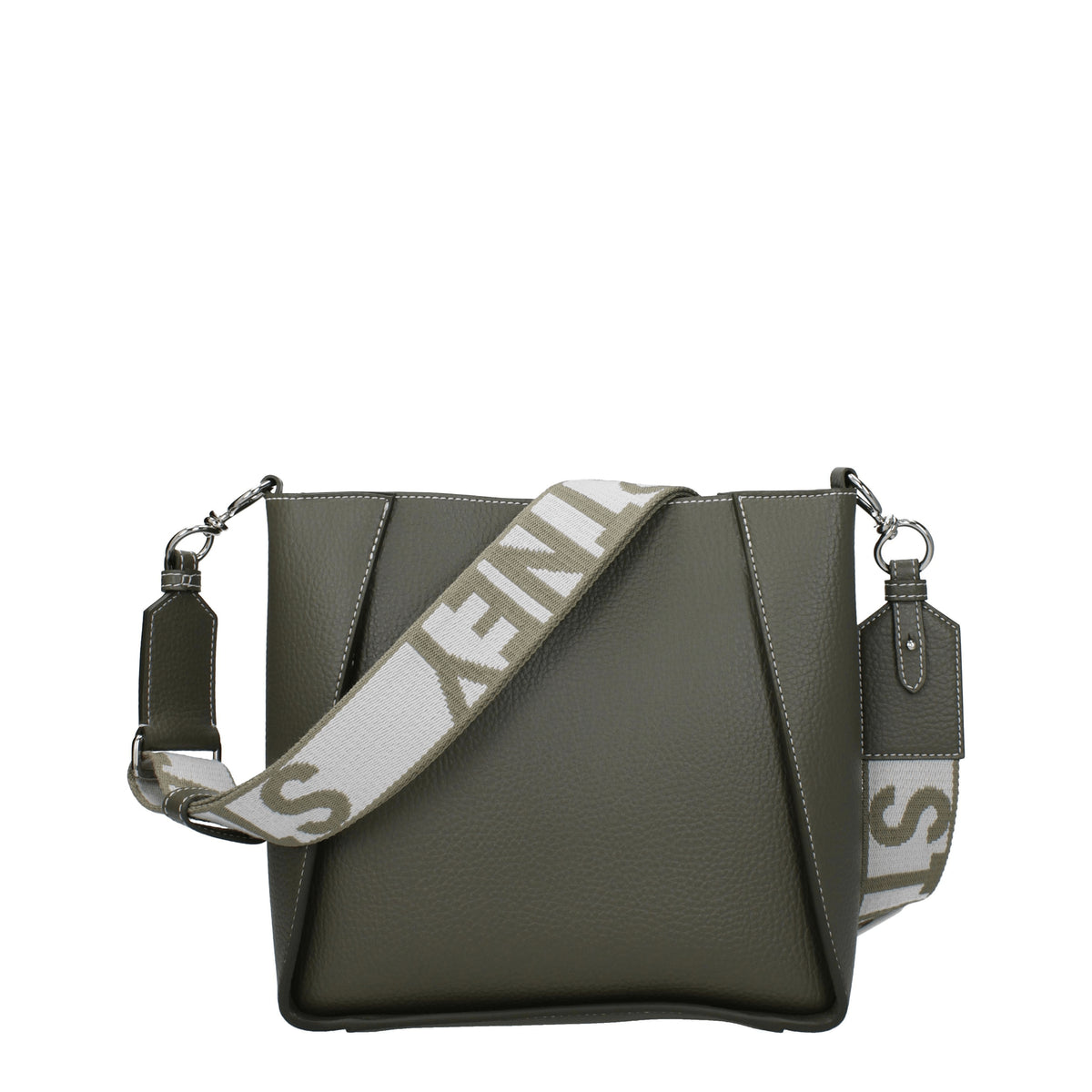 Stella McCartney Borse a Tracolla Donna Eco Pelle Verde Verde Militare