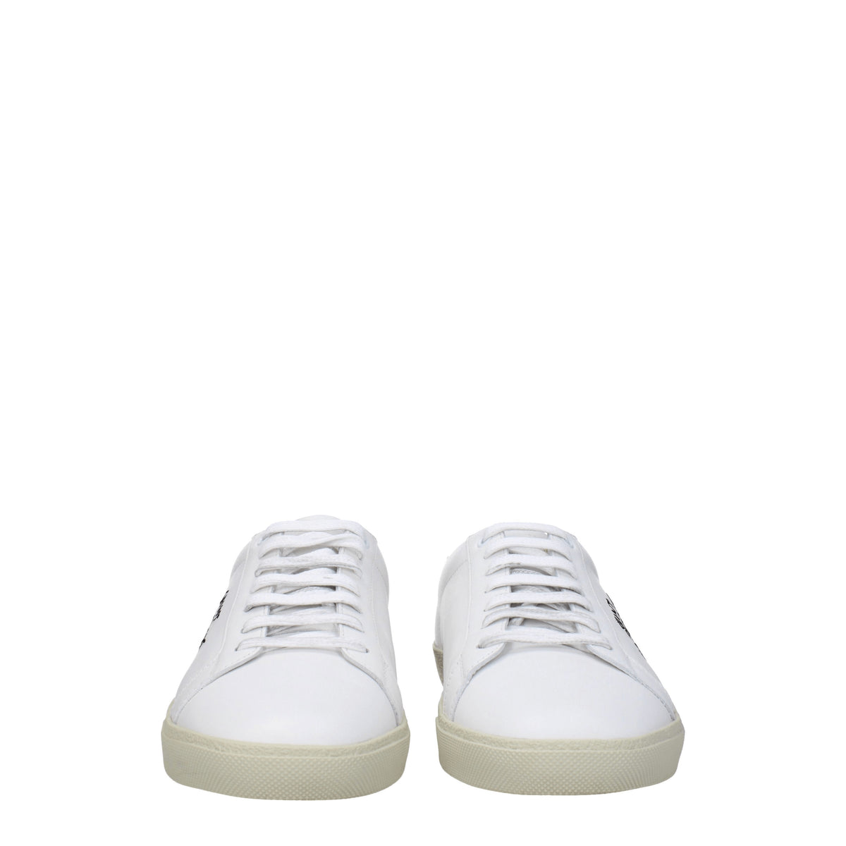 Saint Laurent Sneakers Uomo Pelle Bianco