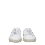 Saint Laurent Sneakers Uomo Pelle Bianco