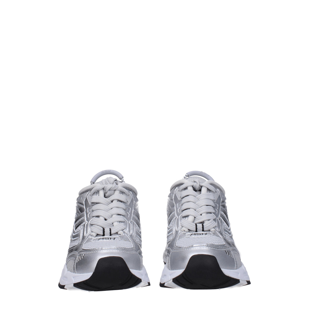 Ash Sneakers Donna Tessuto Argento