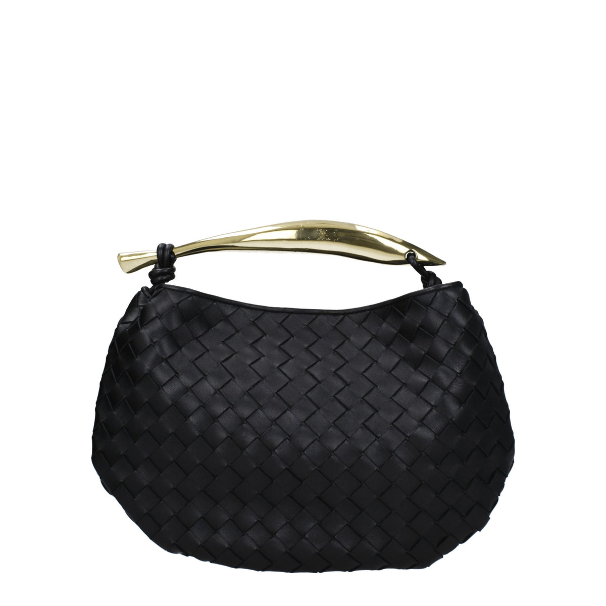 Bottega Veneta Borse a Mano sardine Donna Pelle Nero