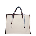 Etro Borse a Mano Donna Tessuto Beige