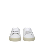 Saint Laurent Sneakers Donna Pelle Bianco Nero