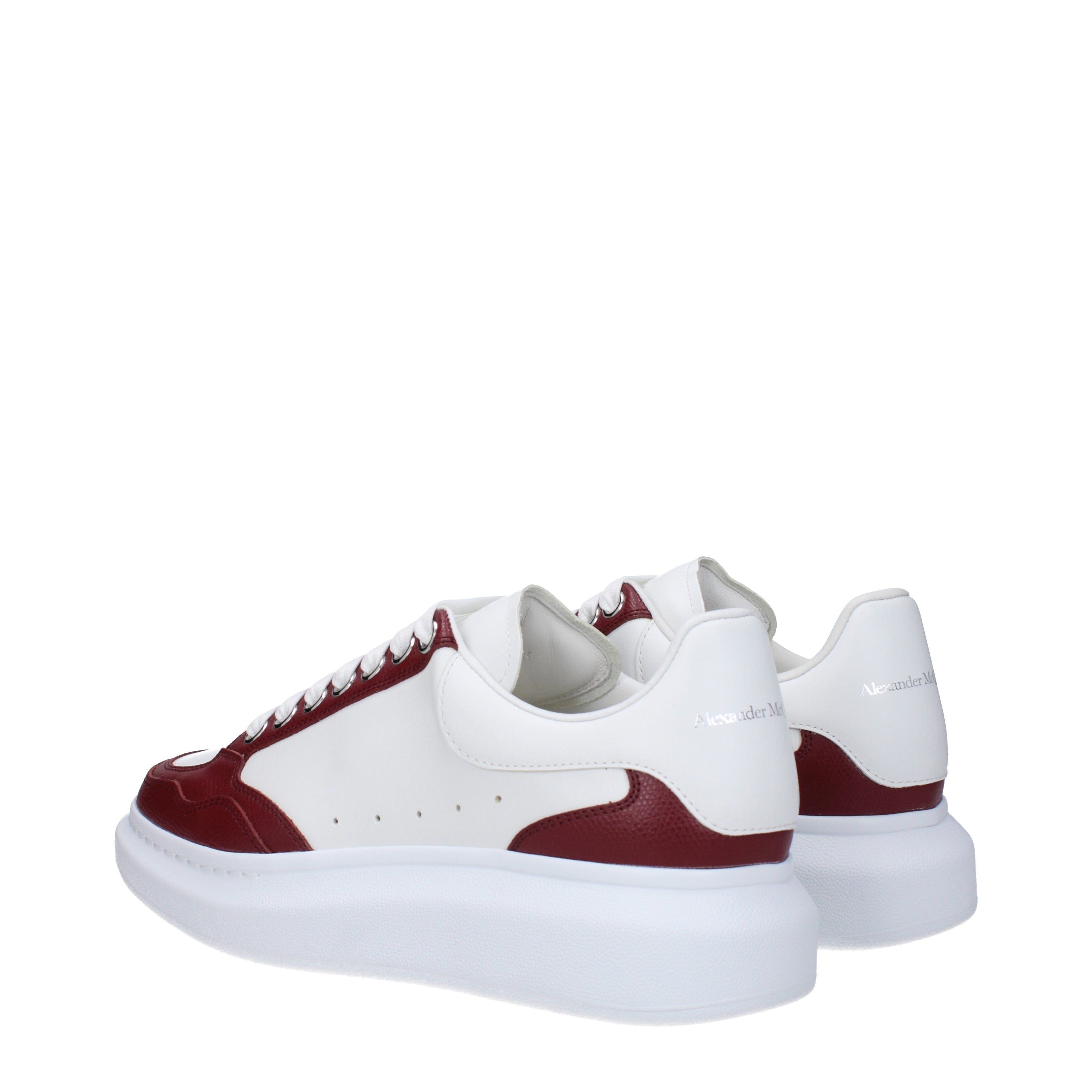 Alexander mcqueen leather sneakers clearance