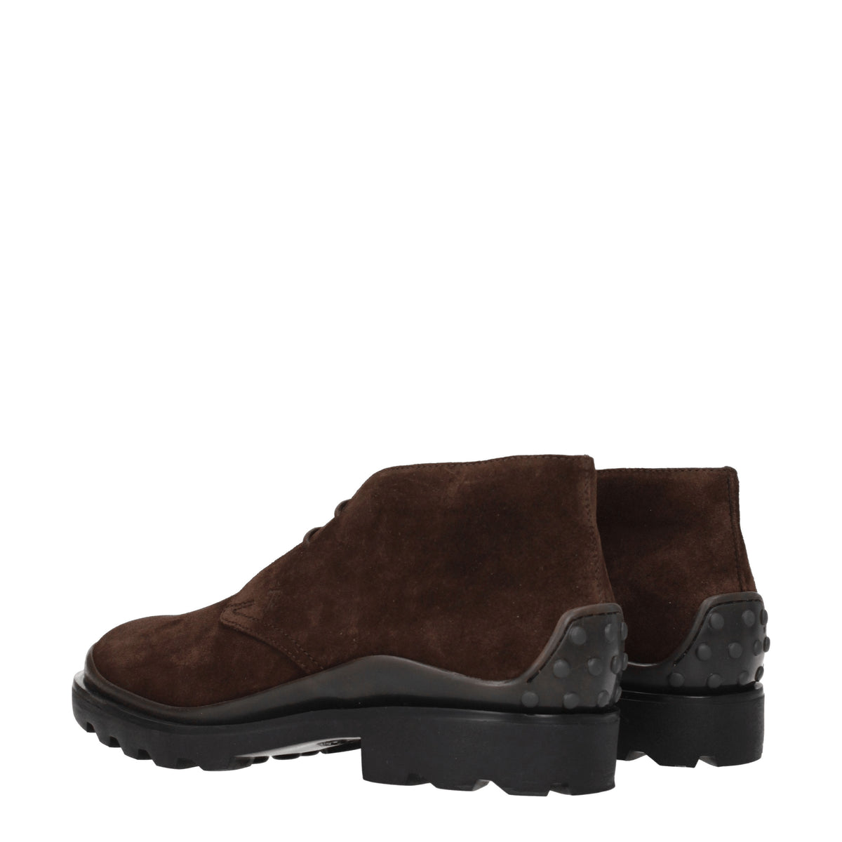 Tod's Stivaletti Uomo Camoscio Marrone