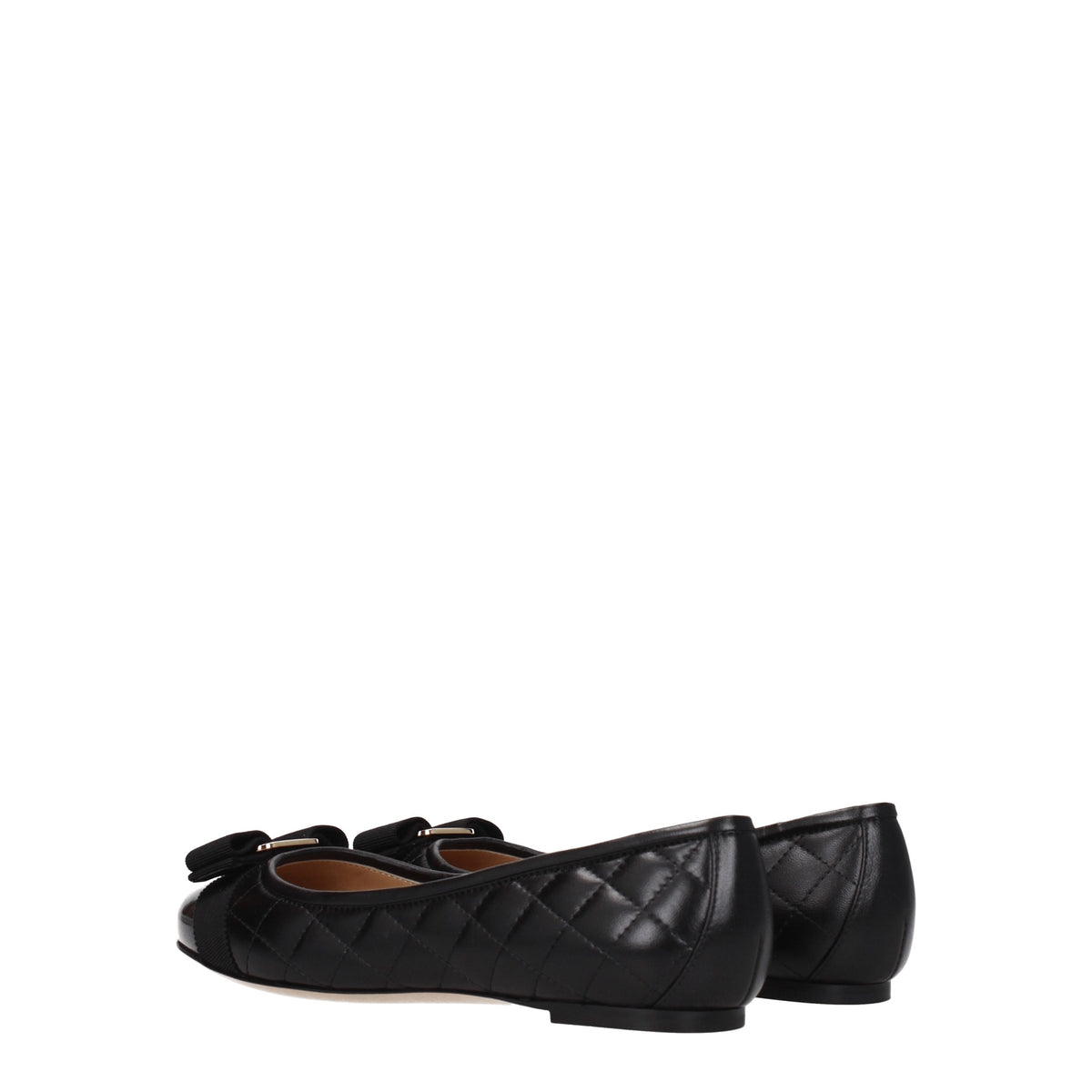 Salvatore Ferragamo Ballerine Donna Pelle Nero