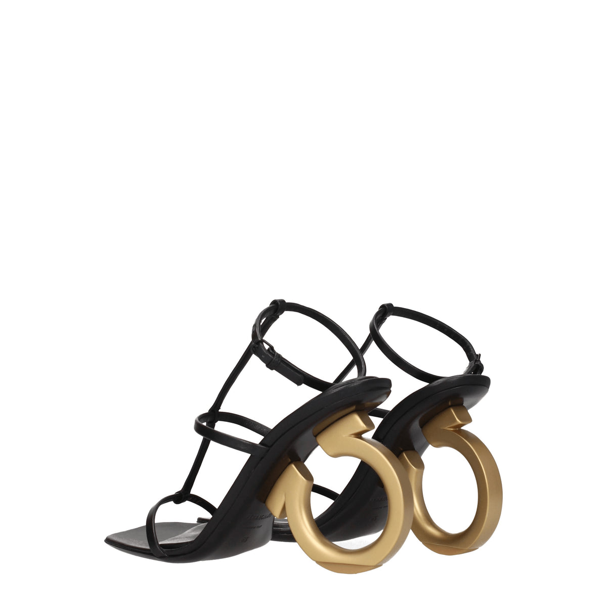 Salvatore Ferragamo Sandali elina Donna Pelle Nero