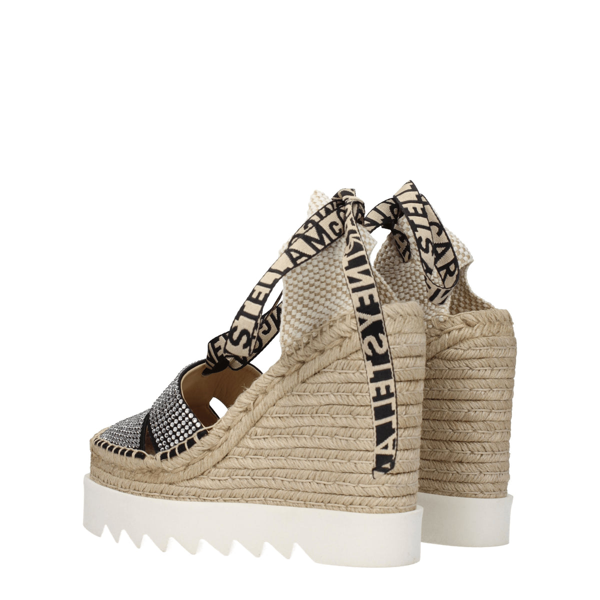 Stella McCartney Zeppe Donna Tessuto Nero