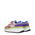 Chloé Sneakers Donna Tessuto Multicolor