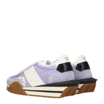 Tom Ford Sneakers Uomo Tessuto Viola Lavanda