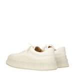 Jil Sander Sneakers Uomo Tessuto Beige Avorio