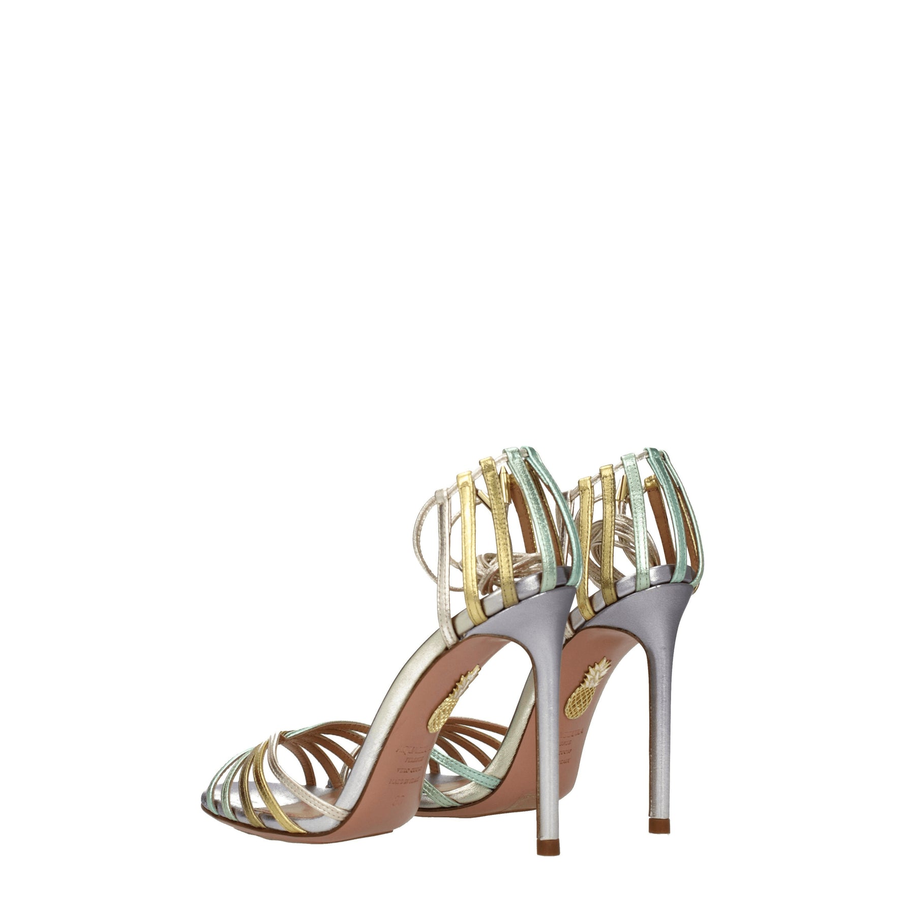 Aquazzura Sandali Donna Pelle Multicolor