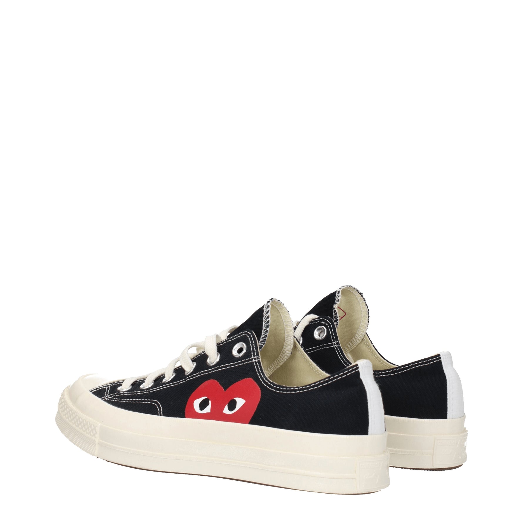 Comme des Garçon Sneakers converse Uomo Tessuto Nero