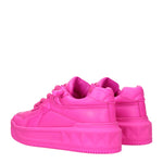 Valentino Garavani Sneakers one stud Uomo Pelle Fuxia