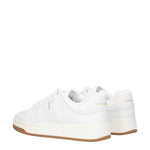 Saint Laurent Sneakers Uomo Pelle Bianco