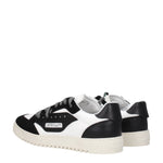 Off-White Sneakers Uomo Tessuto Bianco Nero