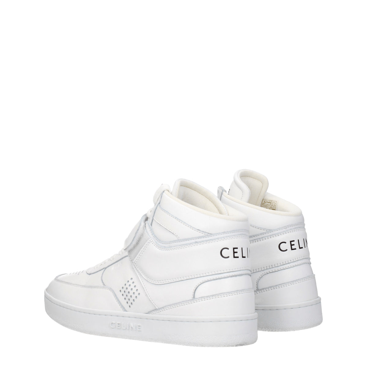 Celine Sneakers Donna Pelle Bianco Optic White