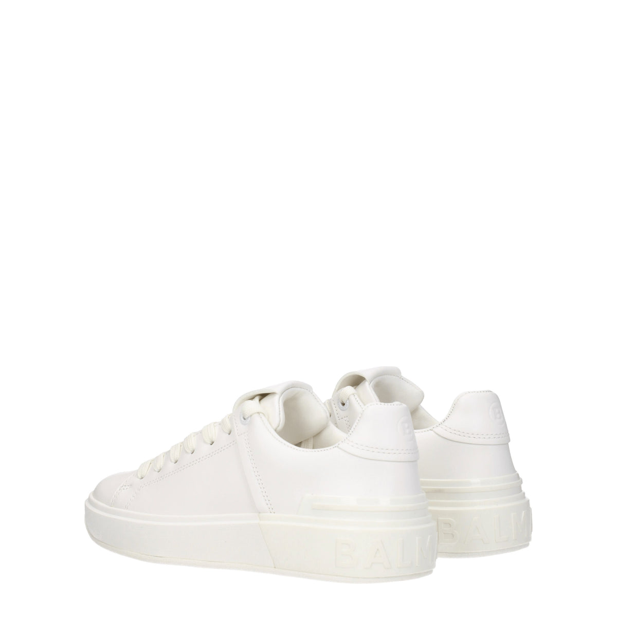 Balmain Sneakers b court Donna Pelle Bianco