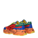 Dolce&Gabbana Sneakers Uomo Pelle Multicolor