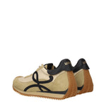 Loewe Sneakers Donna Camoscio Beige Oro