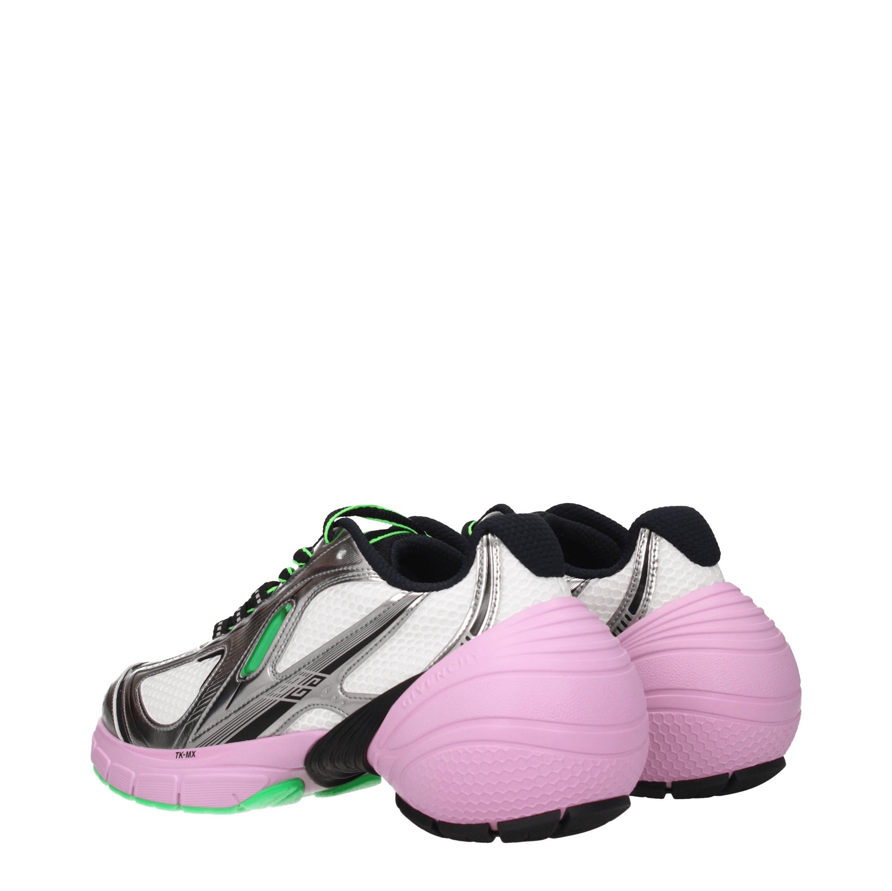 Givenchy Sneakers Donna Seta Argento Rosa