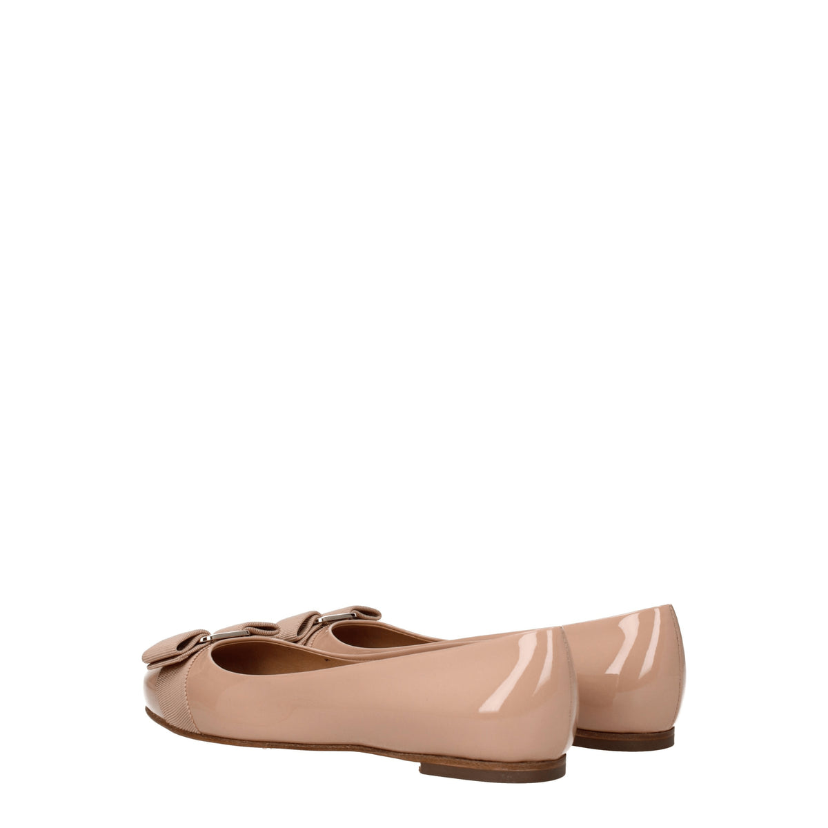 Salvatore Ferragamo Ballerine varina Donna Pelle Beige Biscotto