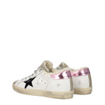 Golden Goose Sneakers super star Donna Pelle Bianco Nero