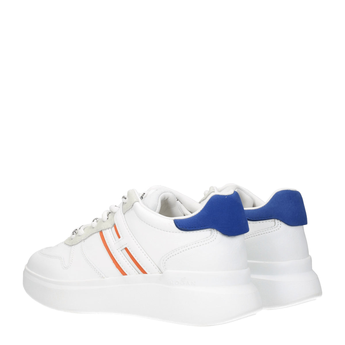 Hogan Sneakers h580 memory foam Uomo Pelle Bianco Blu