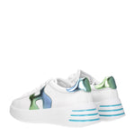 Hogan Sneakers Donna Pelle Bianco Multicolore