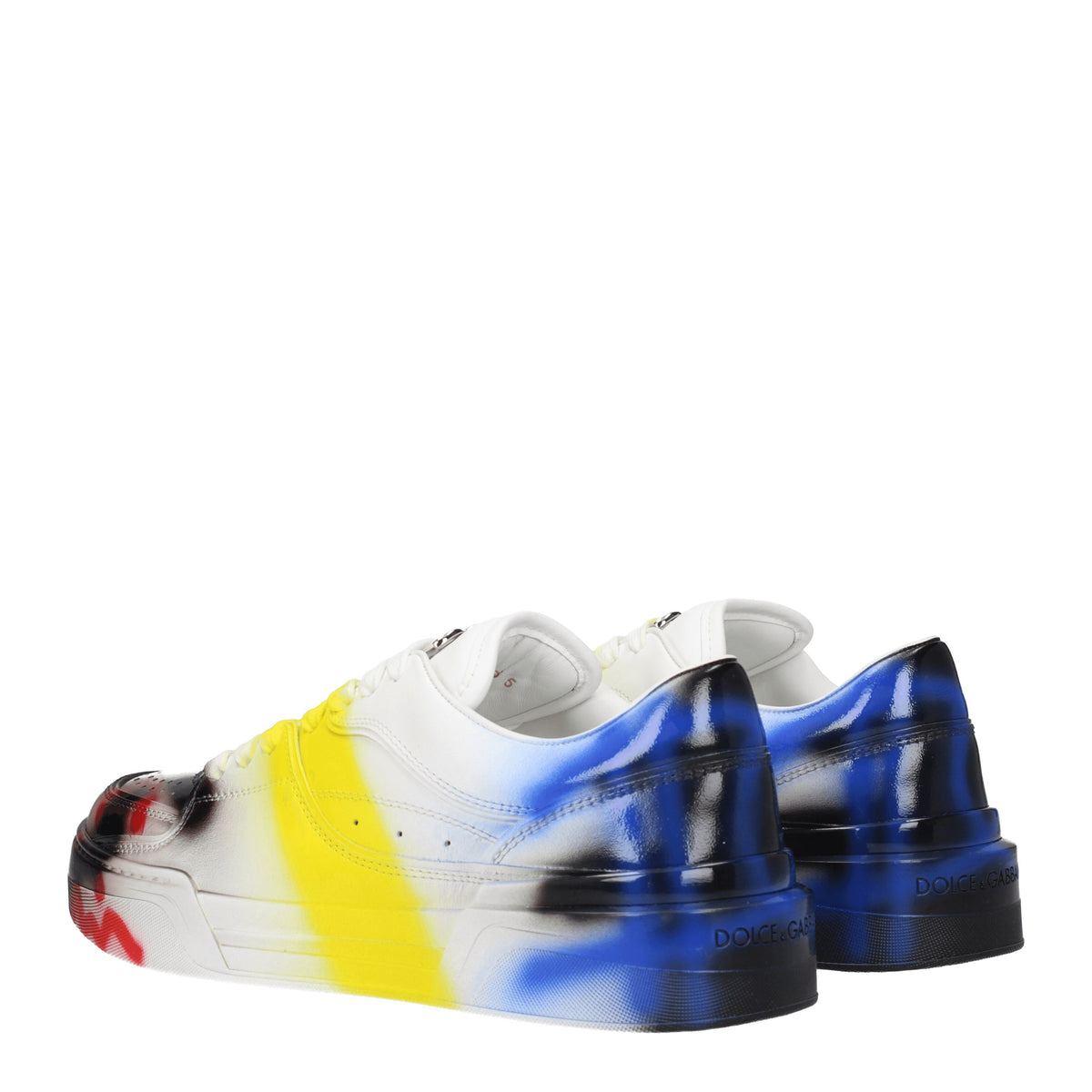 Dolce&Gabbana Sneakers Uomo Pelle Multicolor