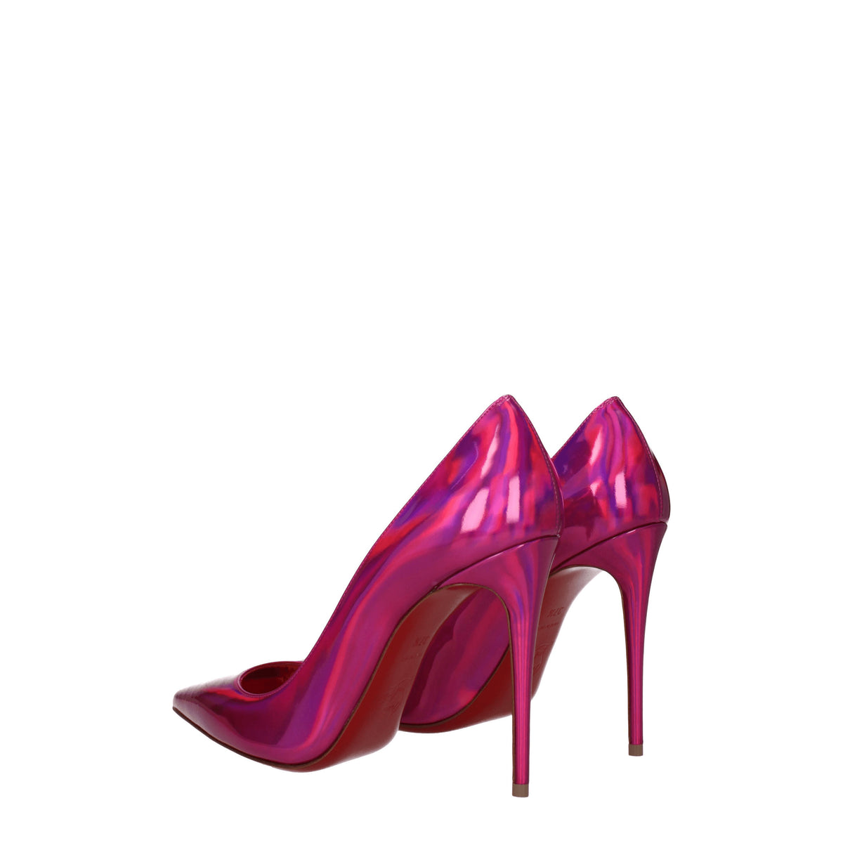 Louboutin Décolleté Donna Vernice Fuxia