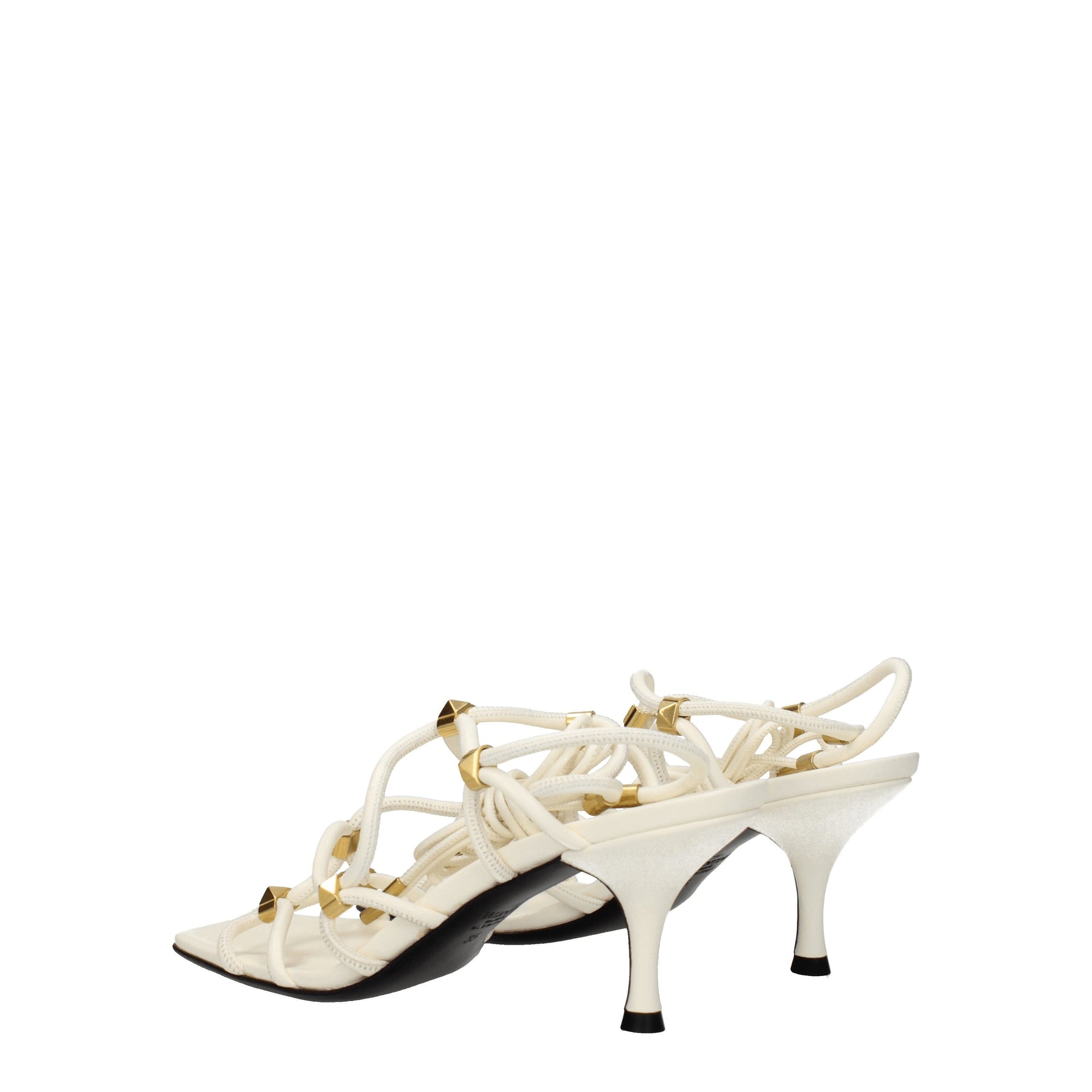 Valentino Garavani Sandali Donna Pelle Beige Avorio