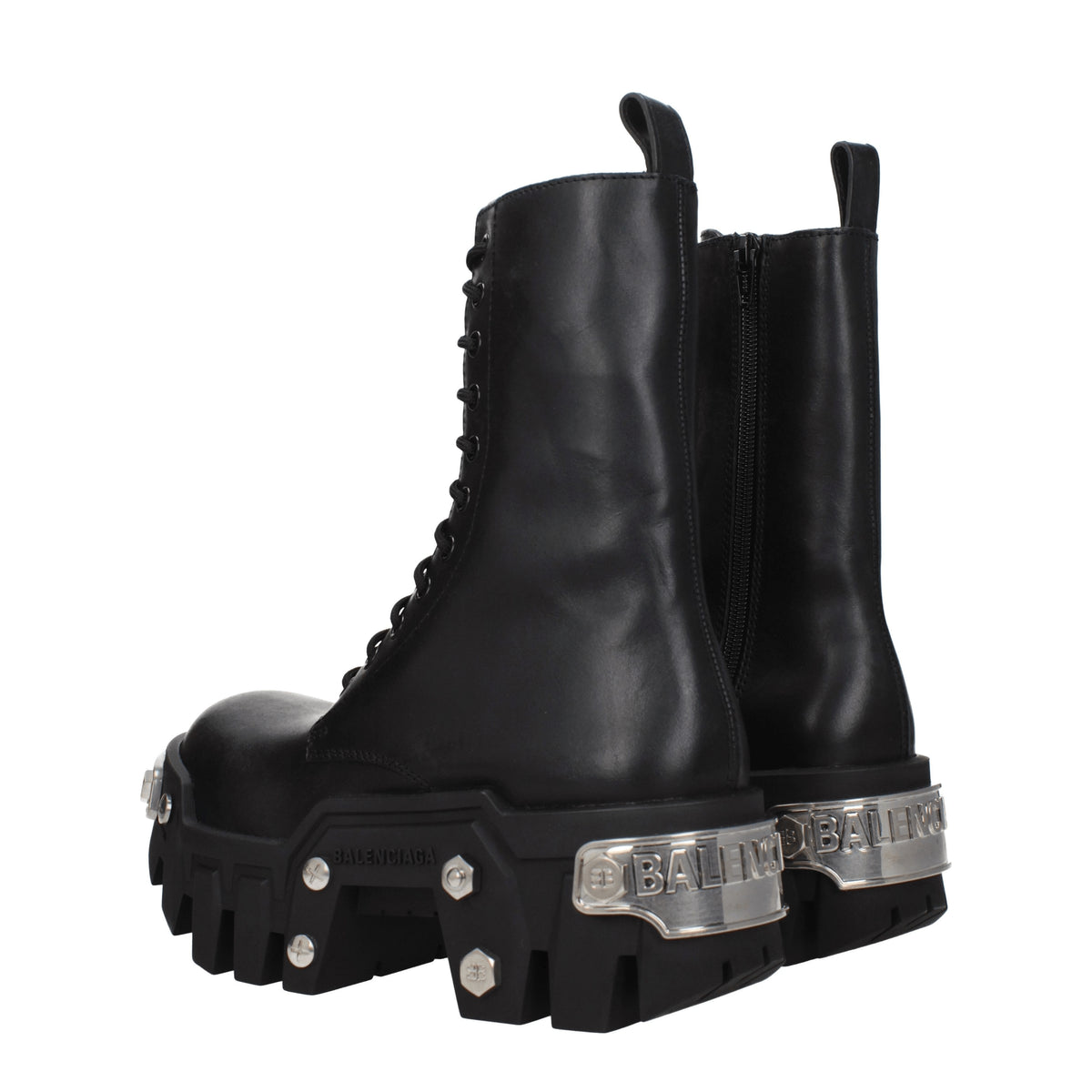 Balenciaga Stivaletti bulldozer Donna Pelle Nero