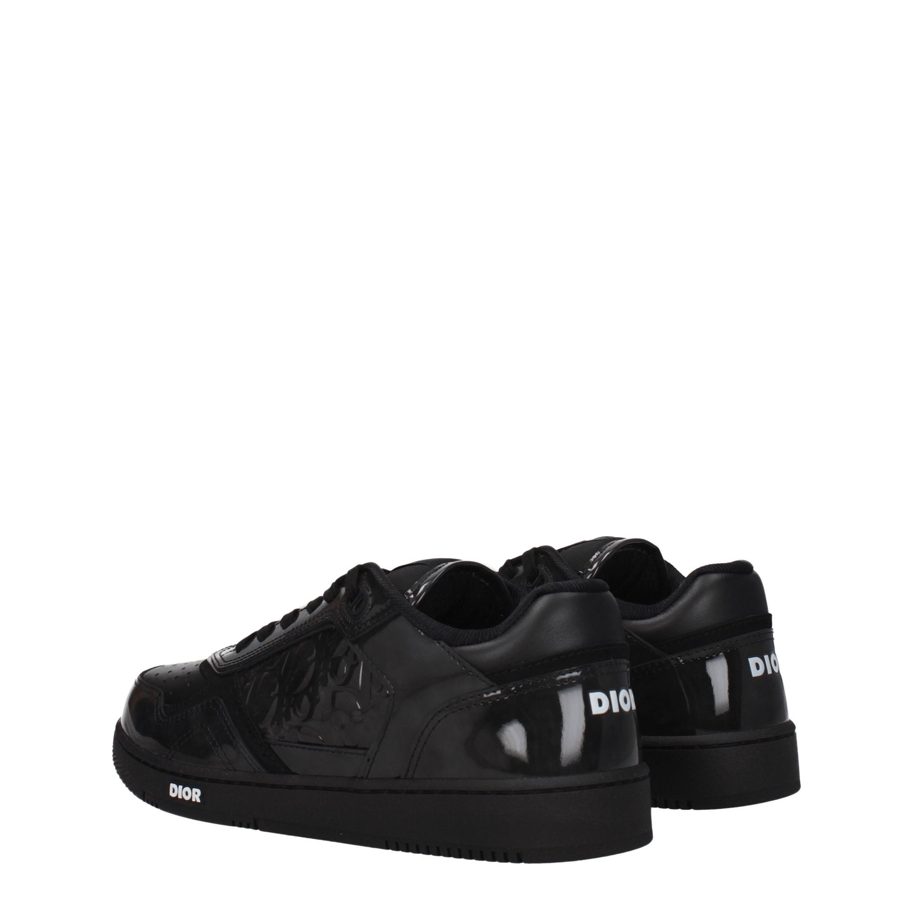 Christian Dior Sneakers Uomo Vernice Nero