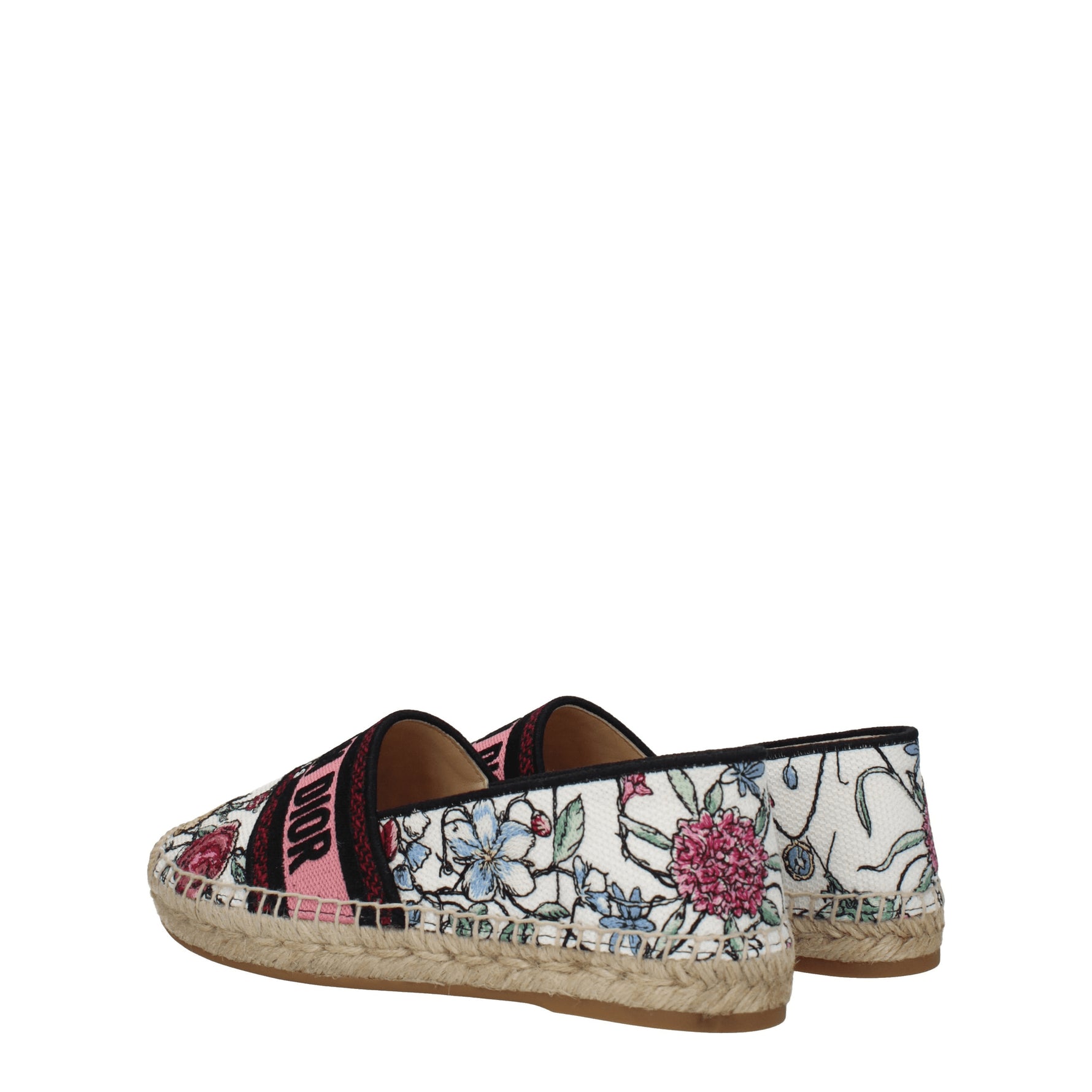 Christian Dior Espadrillas Donna Tessuto Multicolor