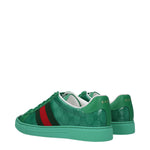 Gucci Sneakers Uomo Tessuto Verde