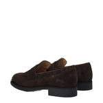 Tod's Mocassini Uomo Camoscio Marrone Testa di Moro