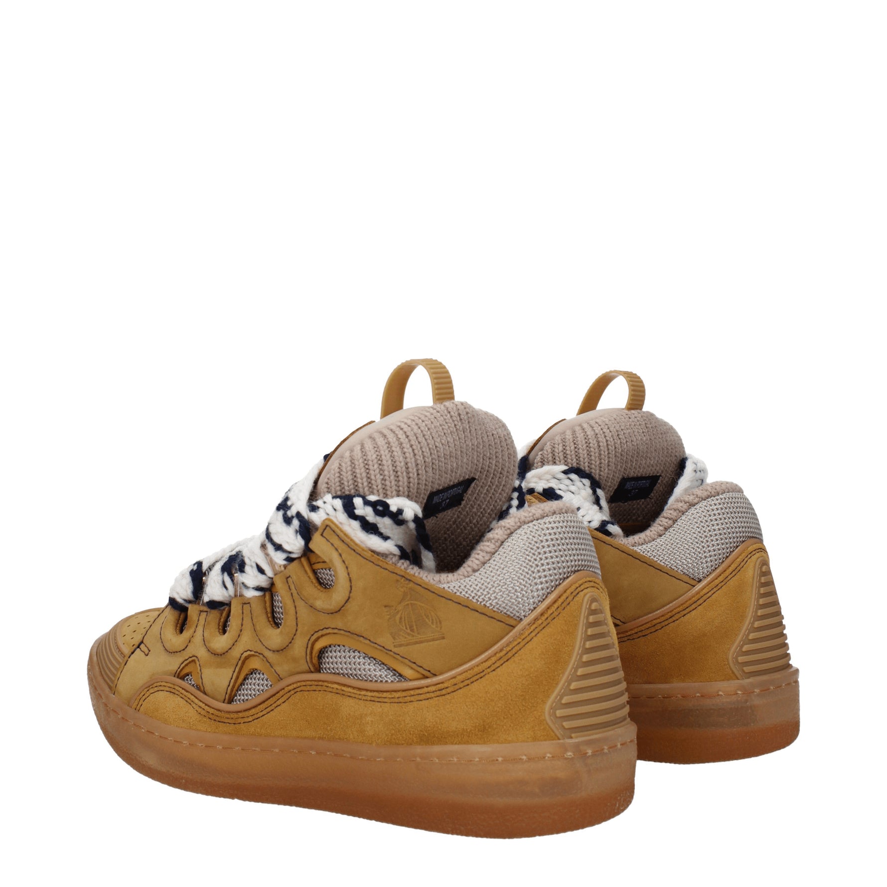 Lanvin Sneakers Donna Camoscio Beige Miele