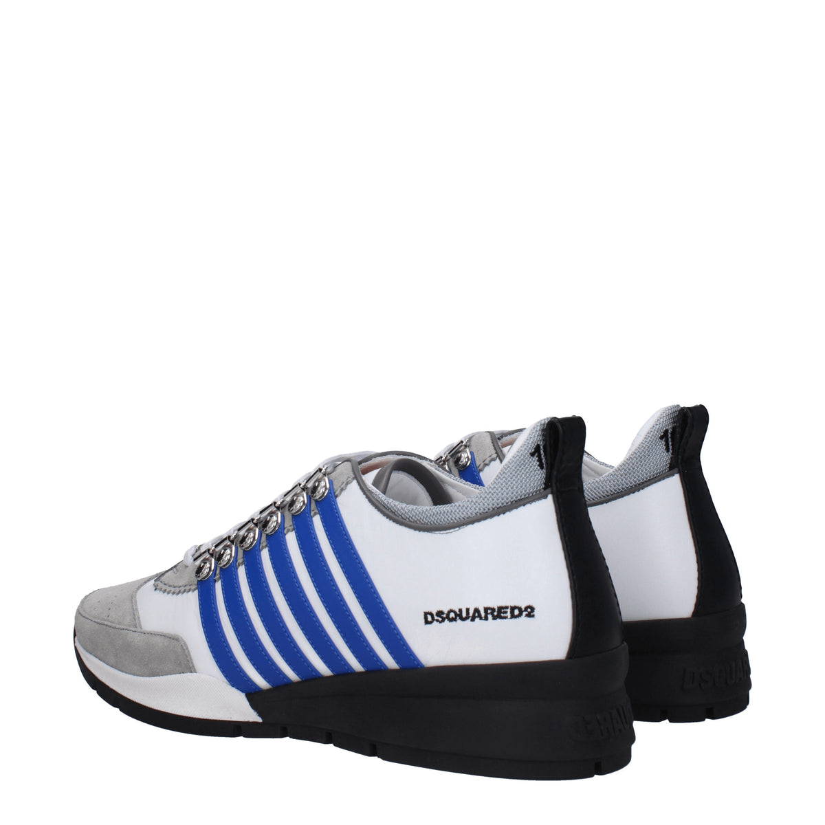 Dsquared2 Sneakers legendary Uomo Pelle Bianco Blu