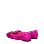 Valentino Garavani Ballerine Donna Raso Fuxia