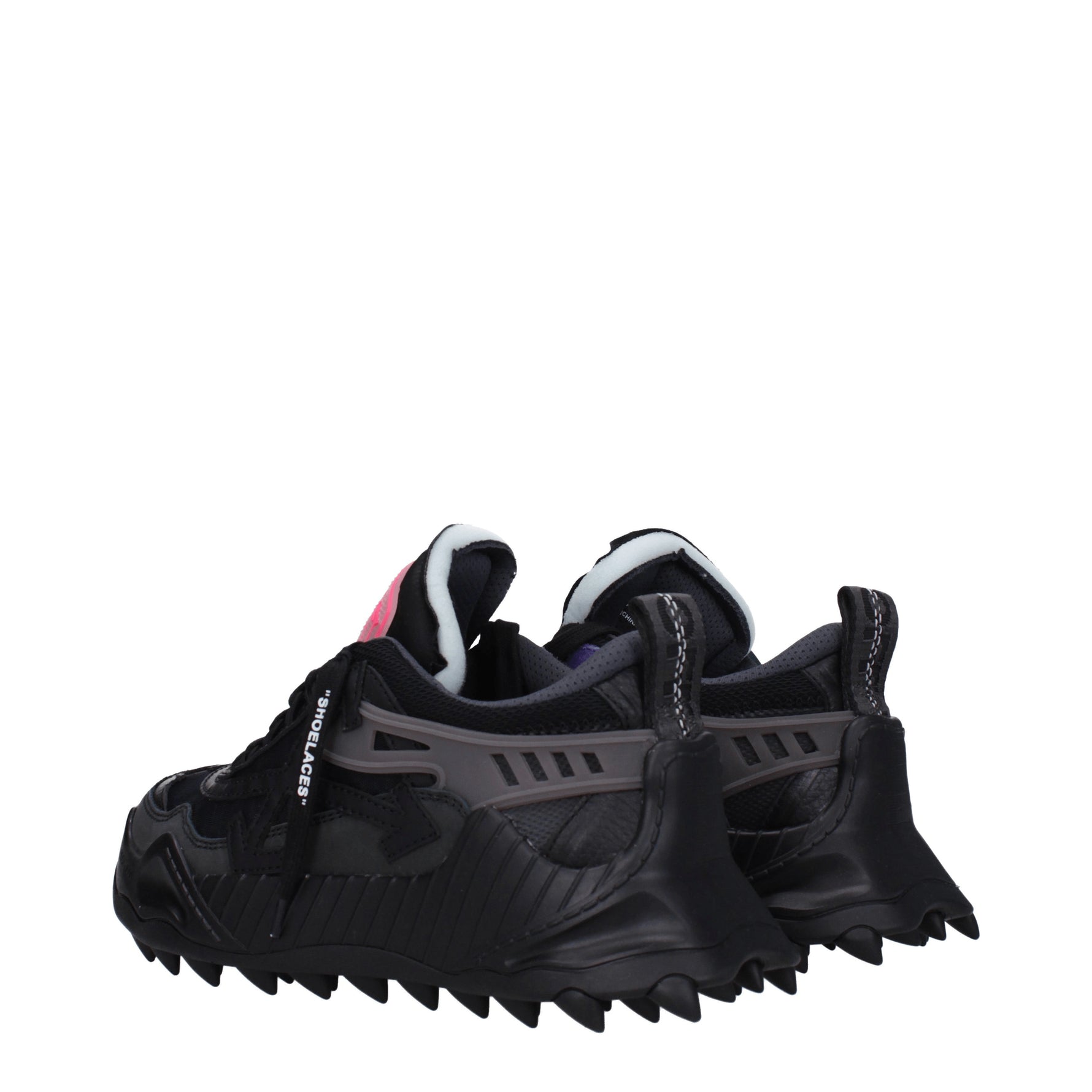 Off-White Sneakers Donna Tessuto Nero