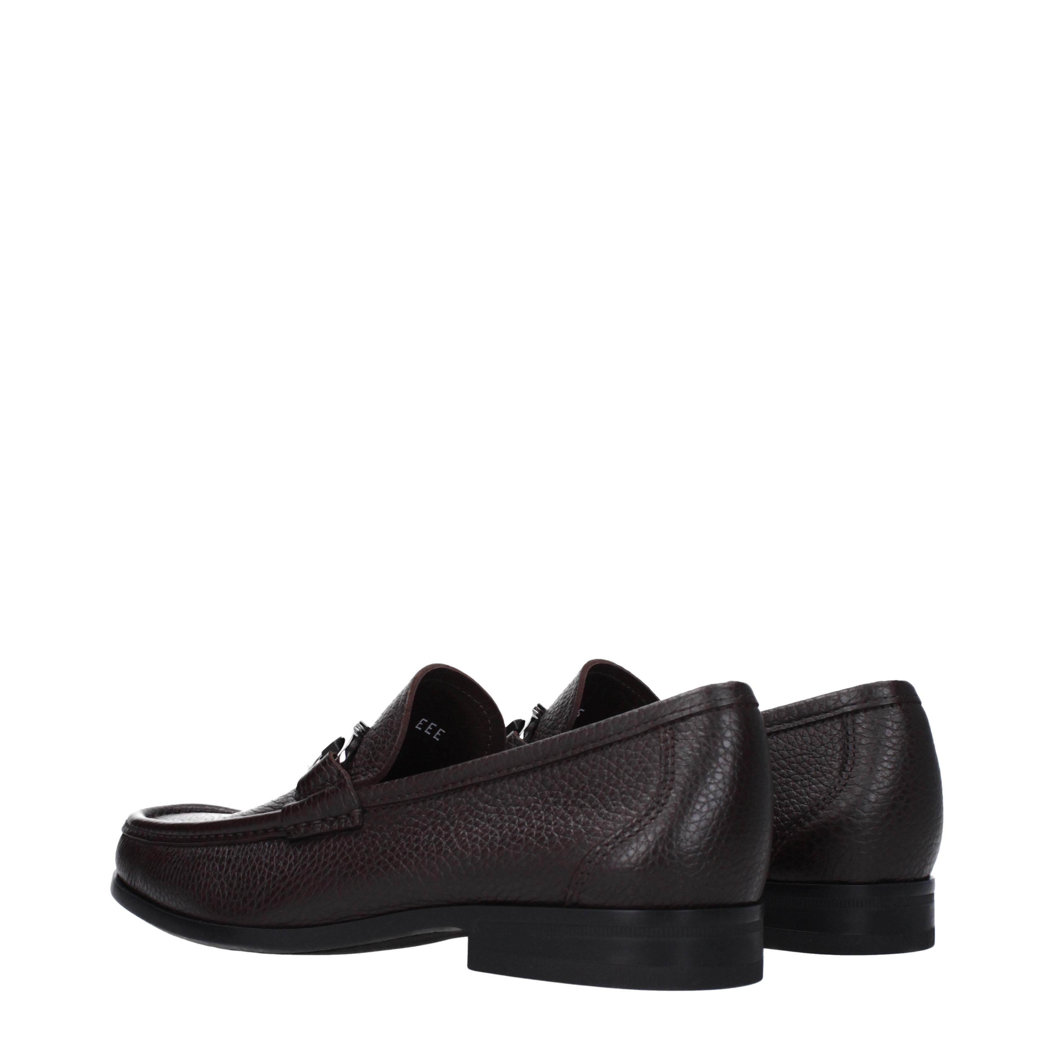 Salvatore Ferragamo Mocasines Hombre Piel Gris/Hickory | B-Exit – B-Exit  top shop online