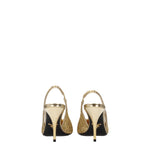 Prada Sandali Donna Raso Oro