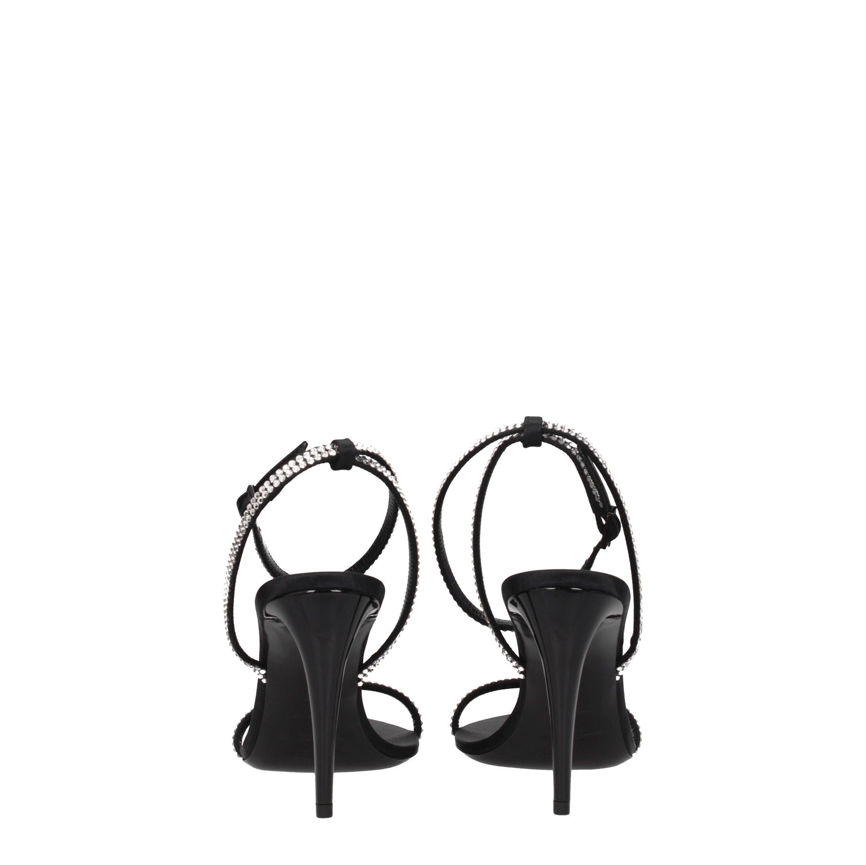 Saint Laurent Sandali Donna Raso Nero