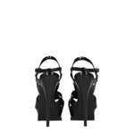 Saint Laurent Sandali tribute Donna Vernice Nero