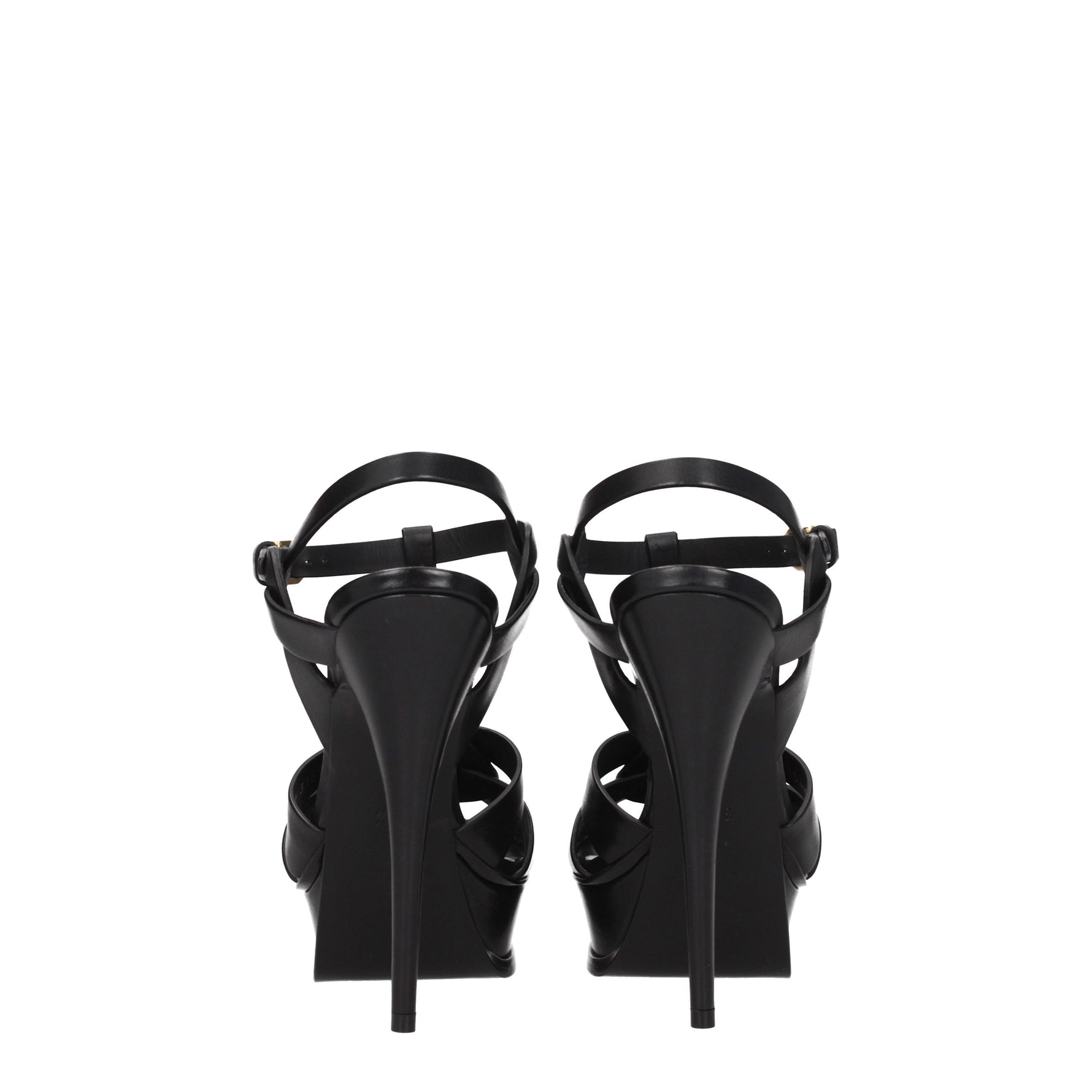 Saint Laurent Sandali tribute Donna Pelle Nero