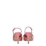 Gucci Sandali Donna Pelle Rosa Nero