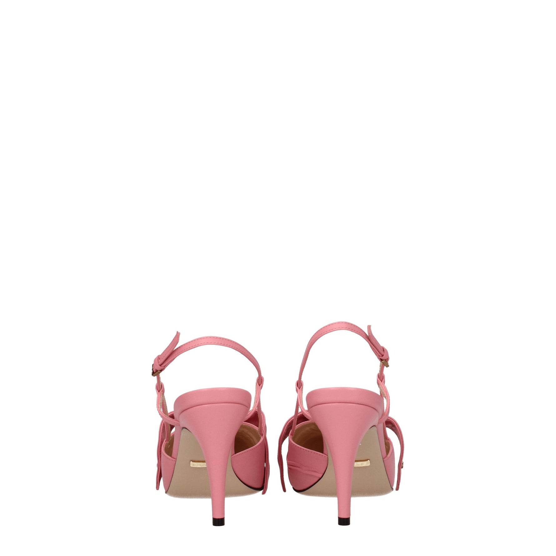 Gucci Sandali Donna Pelle Rosa Nero