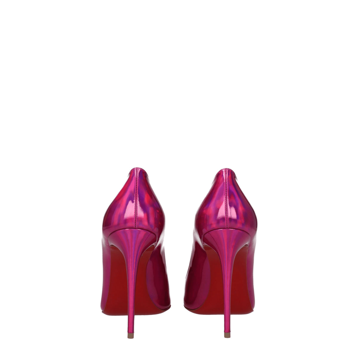 Louboutin Décolleté Donna Vernice Fuxia