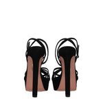 Aquazzura Sandali flow Donna Camoscio Nero